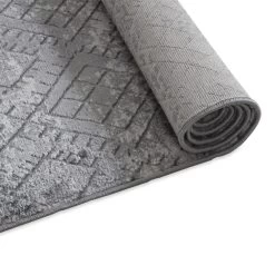 Invista Med Rug, Grey & Light Grey – Small, 80x150 Cms -decoration 5110200101614 3