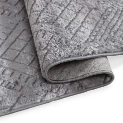 Invista Med Rug, Grey & Light Grey – Small, 80x150 Cms -decoration 5110200101614 4