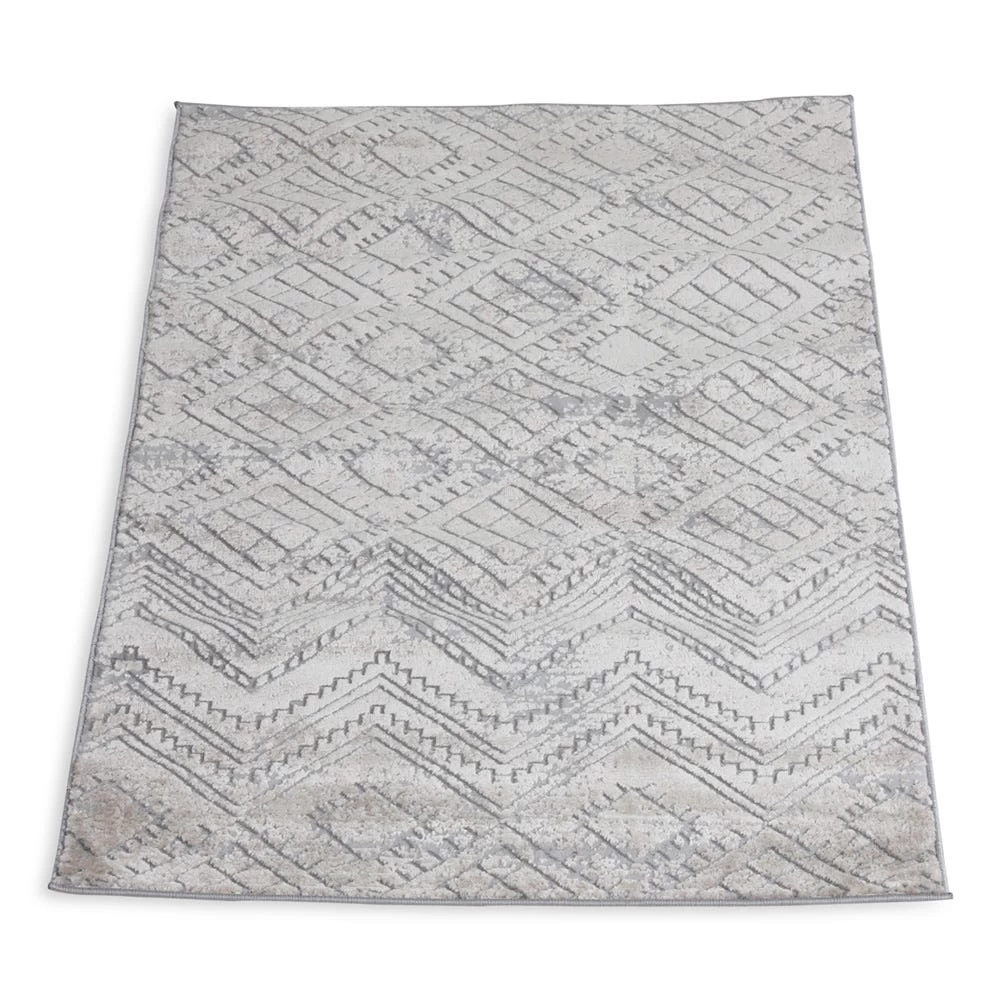 Invista Med Rug, Cream & Beige – Small, 80x150 Cms 2 Invista Med Rug, Cream & Beige – Small, 80x150 Cms - Image 2