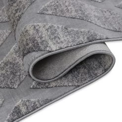 Invista Crisscross Rug, Grey & Cream – Small, 80x150 Cms -decoration 5110200101645 4