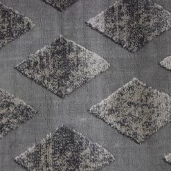 Invista Crisscross Rug, Grey & Cream – Small, 80x150 Cms -decoration 5110200101645 5