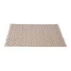 Mekhla Cotton Chenille Rug, Beige – 120x170 Cm