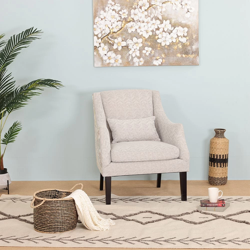 Zagi Handwoven Rug, Beige & Chocolate – 120x170 Cm 3 Zagi Handwoven Rug, Beige & Chocolate – 120x170 Cm - Image 3