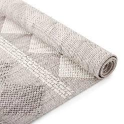 Agra Carpet, Light Grey & White - 80x200 Cm -decoration 5110200102147 3