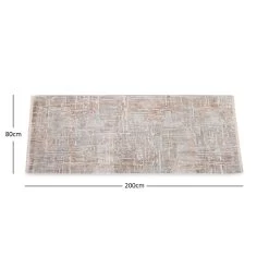Montana Carpet, Beige & Cream - 80x200 Cm -decoration 5110200102222 5
