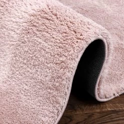 Riah Weiss Shaggy Rug, Blush - 130x160 Cm -decoration 5110200102239 3