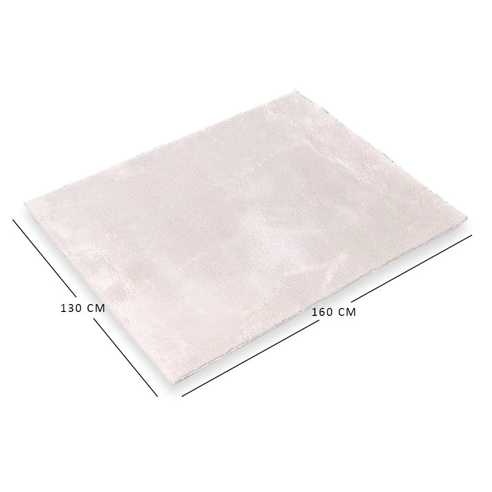 Laurence Shaggy Rug, Beige - 130x160 Cm 4 Laurence Shaggy Rug, Beige - 130x160 Cm - Image 4