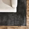 Jushace Shaggy Rug, Dark Grey - 130x160 Cm