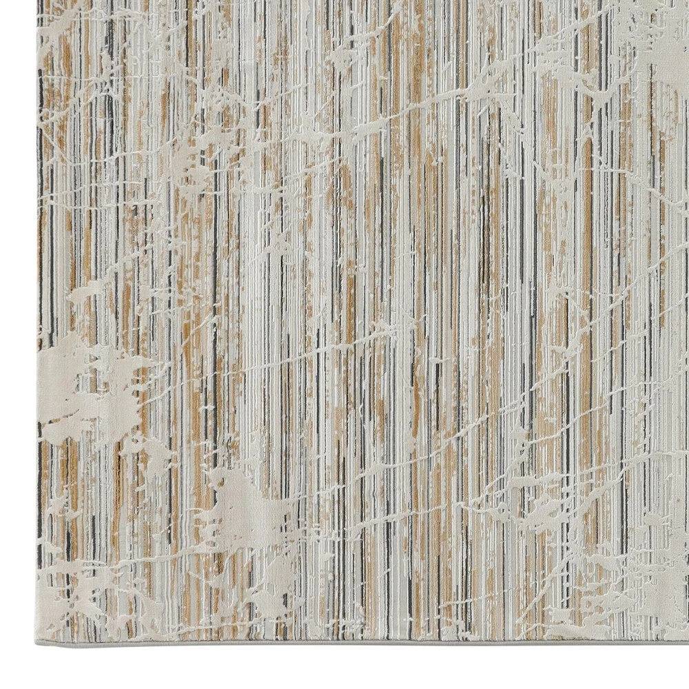 Artline Rug, Cream And Biege - 160 X 230 Cms 2 Artline Rug, Cream And Biege - 160 X 230 Cms - Image 2