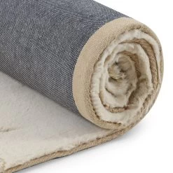 Carson Rabbitfur Rug, Beige & Gold – 160x230 Cm -decoration 5110200201932 5