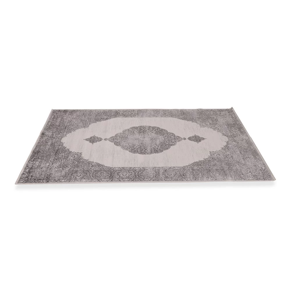 New Venus Vintage Medallion Rug, Stone & Grey – 230x160 Cm 1 New Venus Vintage Medallion Rug, Stone & Grey – 230x160 Cm
