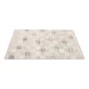 Milton Knitted Carpet, Ivory & Silver - 160x230 Cm
