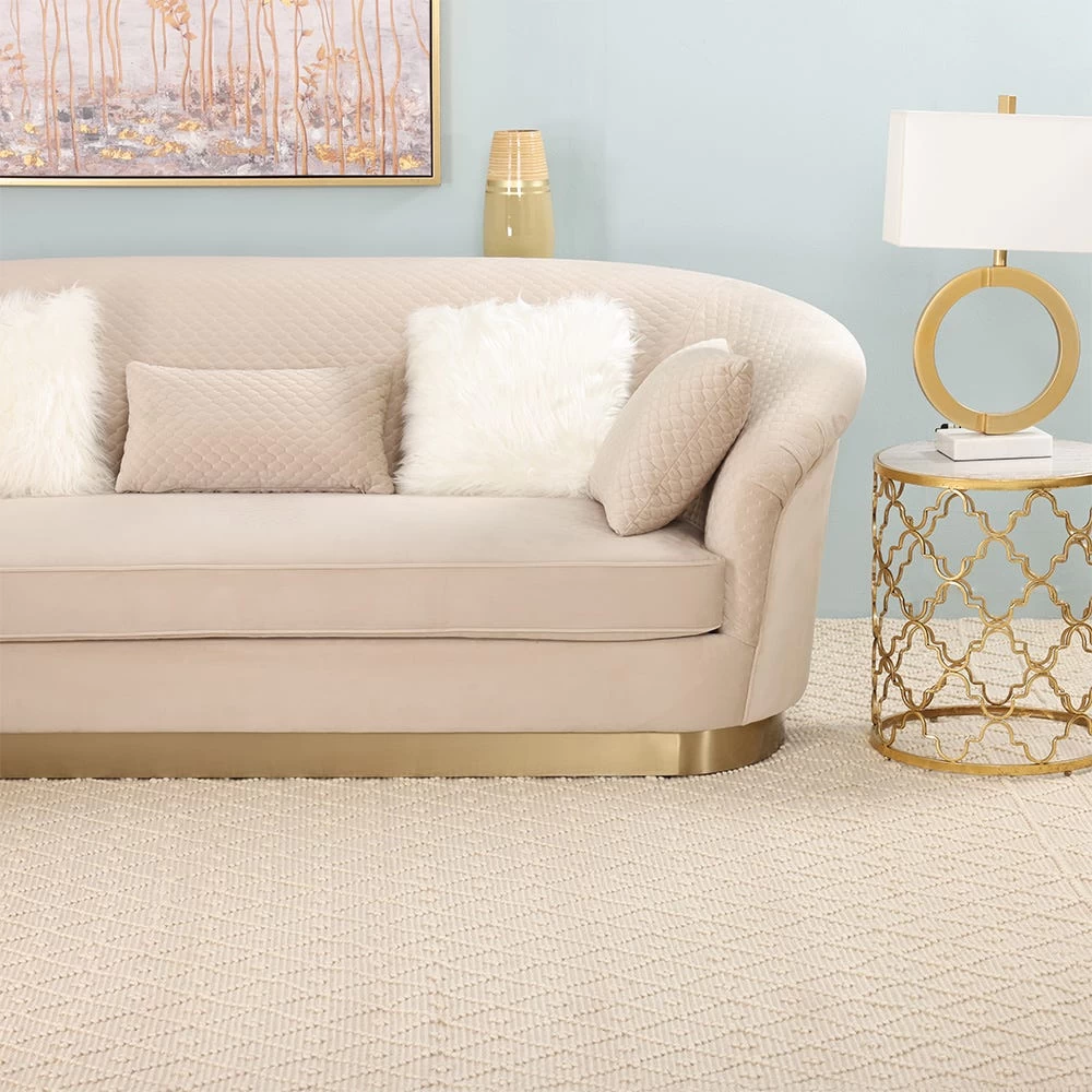 Dana Handwoven Rug, Beige – 160x230 Cm 2 Dana Handwoven Rug, Beige – 160x230 Cm - Image 2