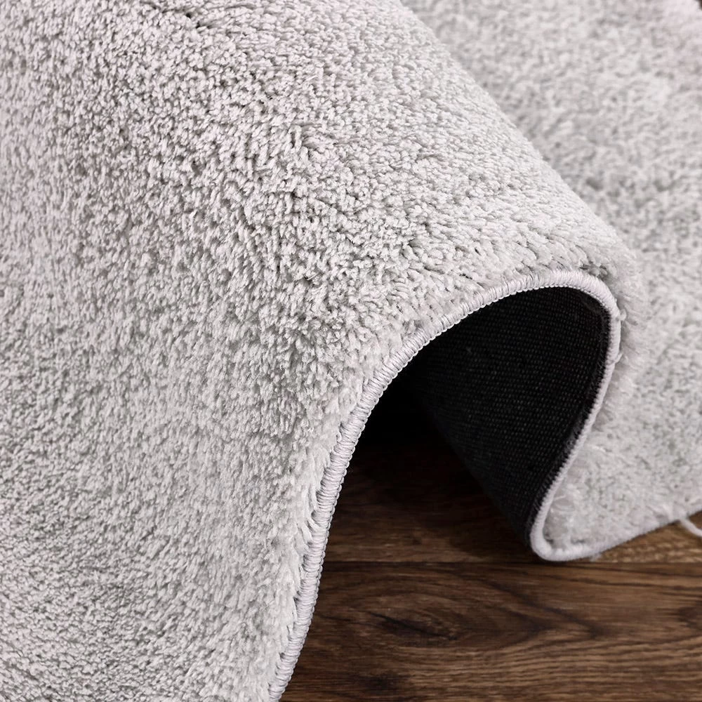 Brianna Shaggy Rug, Light Grey - 160x230 Cm 3 Brianna Shaggy Rug, Light Grey - 160x230 Cm - Image 3