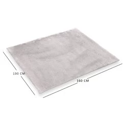 Brianna Shaggy Rug, Light Grey - 160x230 Cm 7 Brianna Shaggy Rug, Light Grey - 160x230 Cm -decoration 5110200202564 4