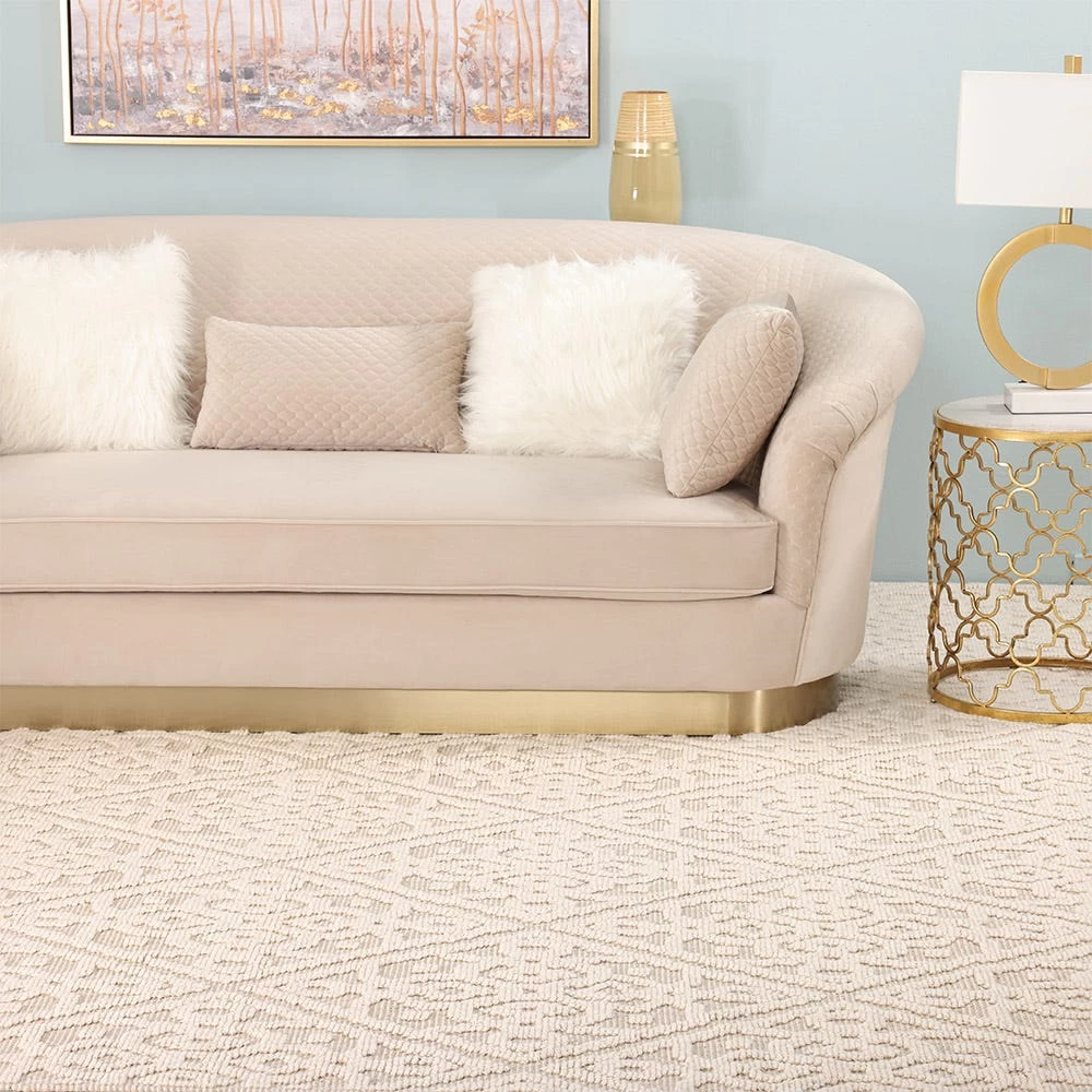 Dana Handwoven Rug, Beige – 200x300 Cm 3 Dana Handwoven Rug, Beige – 200x300 Cm - Image 3