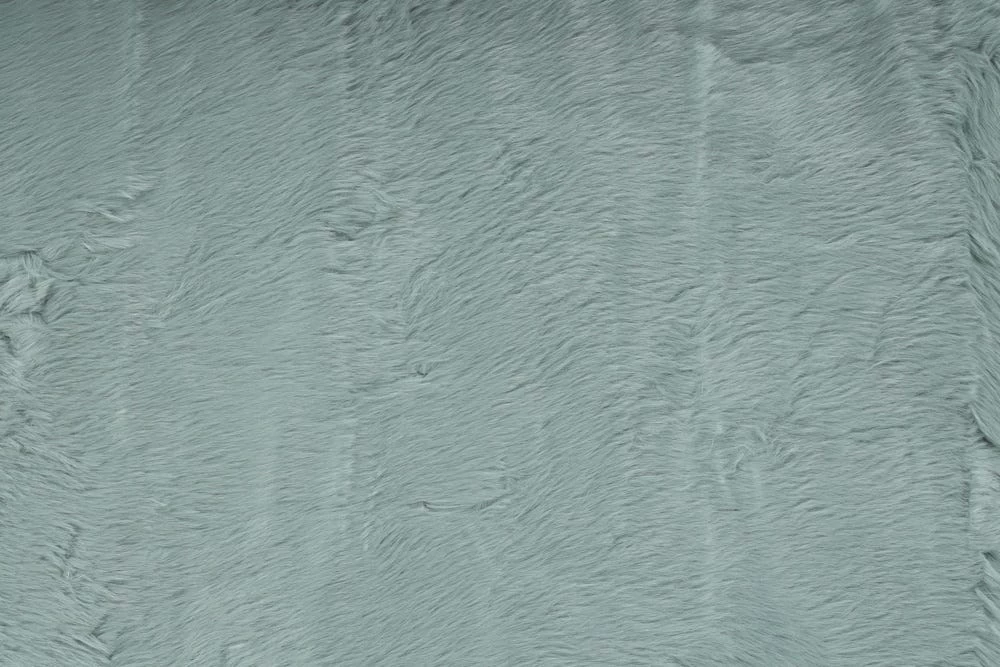 Sheepskin Woven Carpet (Light Blue, Polyacrylic, 120 X 170 Cms)