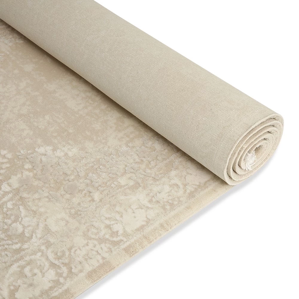 Taboo Star Flower Rug, Cream - 80x200 Cm 3 Taboo Star Flower Rug, Cream - 80x200 Cm - Image 3