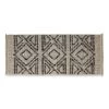 Valencia Textured Rug, Antrasit & Beige – 80x200 Cm