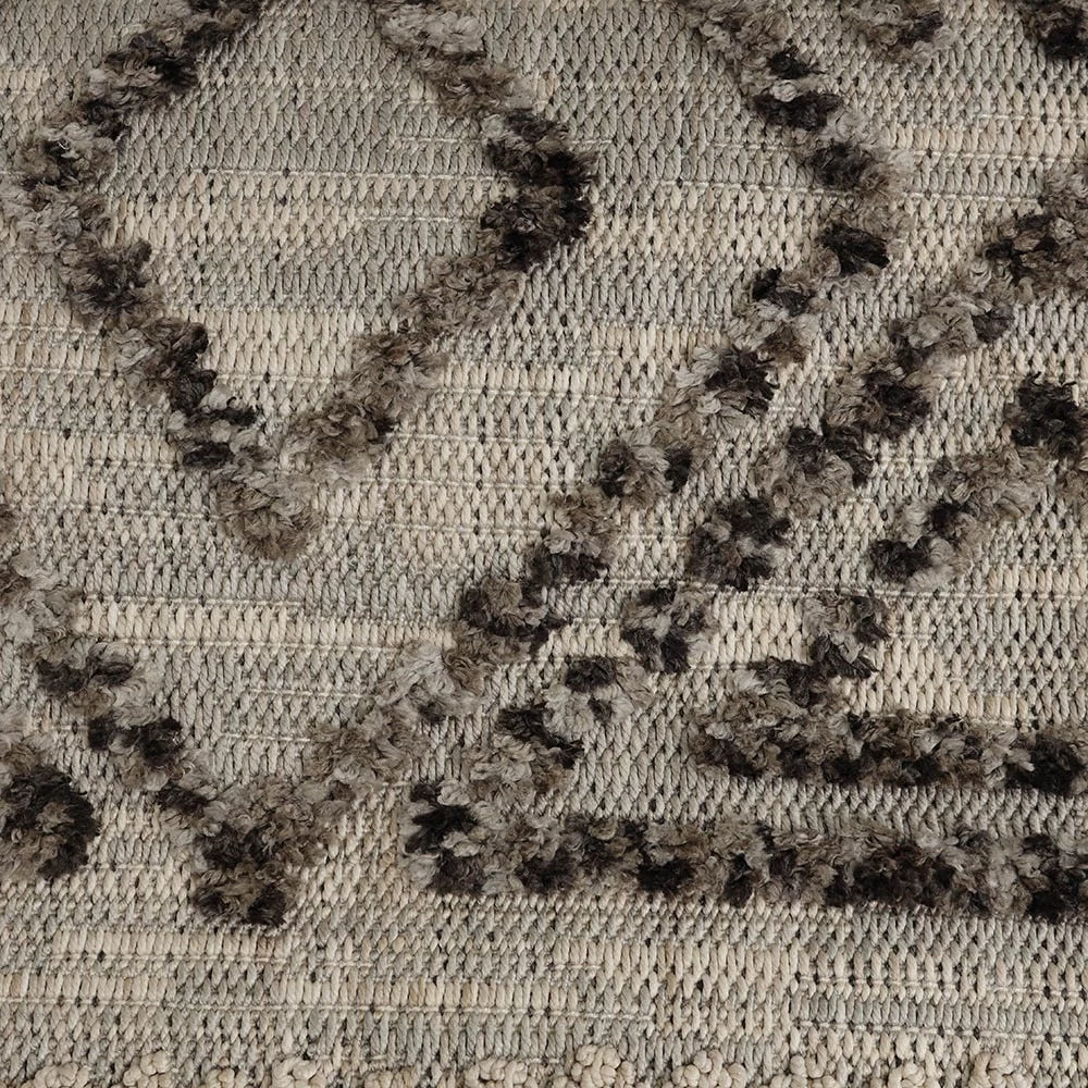 Valencia Textured Rug, Antrasit & Beige – 80x200 Cm 5 Valencia Textured Rug, Antrasit & Beige – 80x200 Cm - Image 5