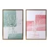 Acacia 2-Piece Canvas Framed Art Set, Multicolour - 54x79 Cms