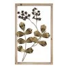 Achillea Golden Framed Art, Gold – 34x53 Cms