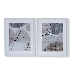 Langley Framed Art, Multicolour - Set Of 2