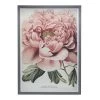 Rosa Flower Framed Wall Art, Multicolour – 71x101 Cm