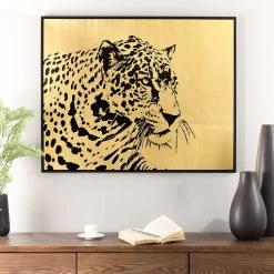 Wild Framed Canvas Art - 80x100 Cm