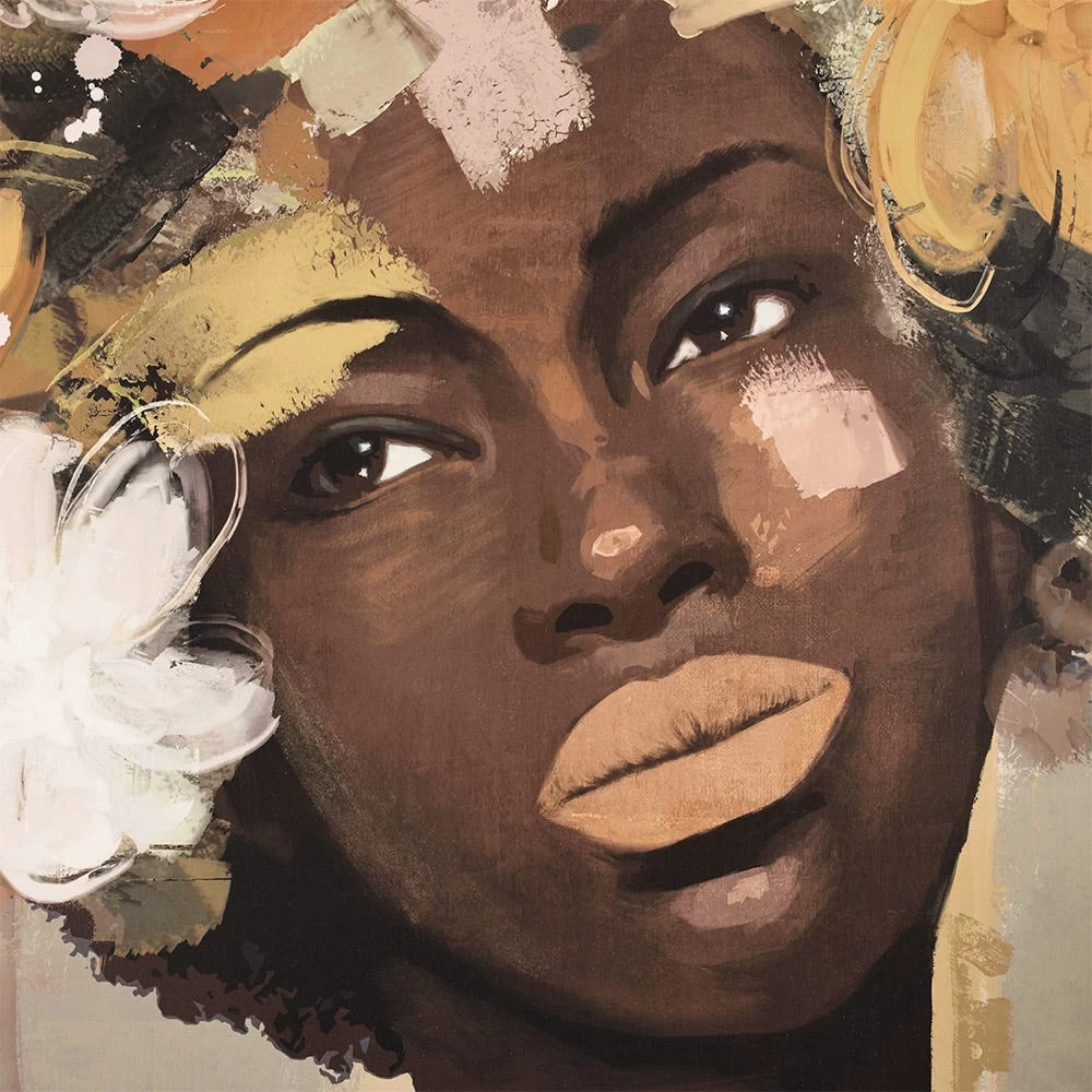 Oak Framed Canvas Art, Multicolour – 80x100 Cm 2 Oak Framed Canvas Art, Multicolour – 80x100 Cm - Image 2