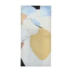 Abstract Canvas Art, Multicolour - 80x40 Cms