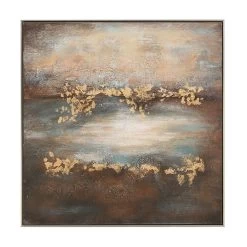 Galaxy Framed Art, Multicolour – 101.6x101.6 Cms