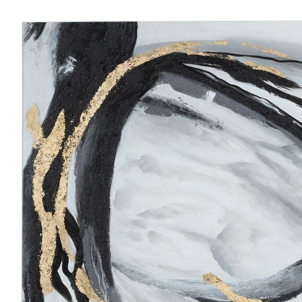 Abstract Handmade Canvas Art, Multicolour – 101.5x101.5 Cm 2 Abstract Handmade Canvas Art, Multicolour – 101.5x101.5 Cm - Image 2