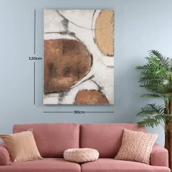 Romero Oil Painting, Multicolour – 90x120 Cm -decoration 5110300301549 d 2