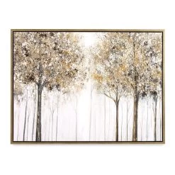 Forest Abstract Art, Multicolour – 90x120 Cm
