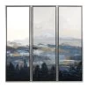 Nordic Mountain Wall Art, Multicolour – 40x120 Cm, Set Of 3