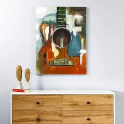 Chord Unframed Wall Art, Multicolour - 75x100 Cm