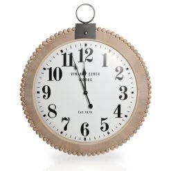 Round Hanging Clock – 92 X 79 Cms