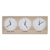 Hitl Wall Clock, Brown & White – 96x38 Cm