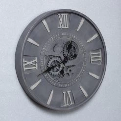 Major Wall Clock, Grey - 59 Cm