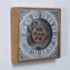 Merlin Wall Clock, Gold - 36.5x36.5 Cm