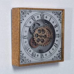 Merlin Wall Clock, Gold - 36.5x36.5 Cm