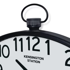 Coast Wall Clock, Black - 40x5.5x42 Cm 6 Coast Wall Clock, Black - 40x5.5x42 Cm -decoration 5110300601885 3