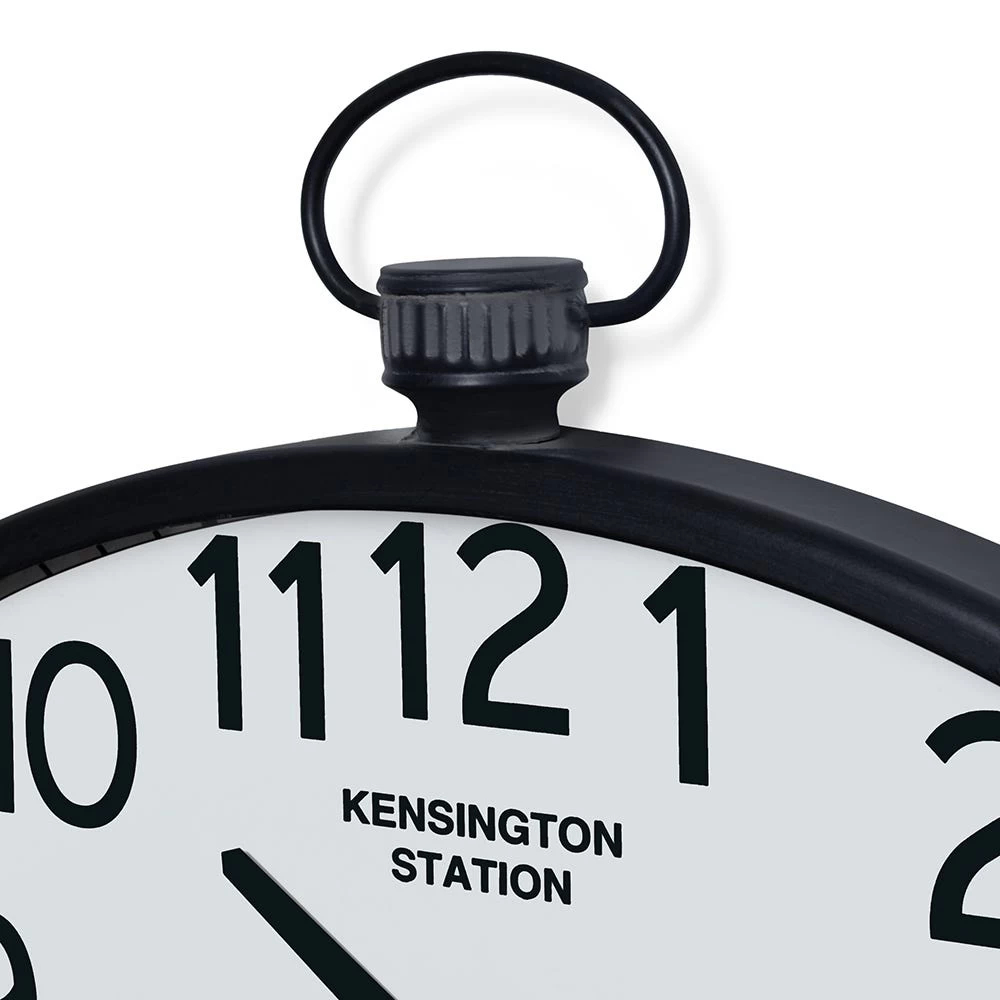 Coast Wall Clock, Black - 40x5.5x42 Cm 3 Coast Wall Clock, Black - 40x5.5x42 Cm - Image 3