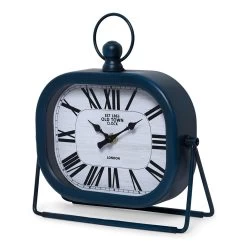 Coast Table Clock, Blue - 22.5x7x24.5 Cm