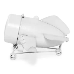 Take Off Table Clock, White - 42x23x14 Cm -decoration 5110300601953 3