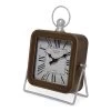 Vintage Table Clock, Gold - 18x8x24 Cm