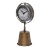 Vintage Table Clock, Gold - 16x11.5x32 Cm