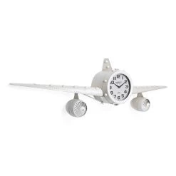 Take Off Wall Clock, White - 145x20x43 Cm