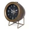 Take Off Table Clock, Gold - 16x16.5x22 Cm
